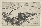 Little Arroyo, Ernest Haskell  American, Etching