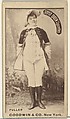Fuller, from the Actors and Actresses series (N171) for Gypsy Queen Cigarettes, Goodwin & Company, Albumen photograph