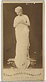 Sadie Martinot, from the Actors and Actresses series (N171) for Gypsy Queen Cigarettes, Goodwin & Company, Albumen photograph