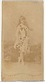 From the Actors and Actresses series (N171) for Gypsy Queen Cigarettes, Goodwin & Company, Albumen photograph