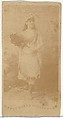 From the Actors and Actresses series (N171) for Gypsy Queen Cigarettes, Goodwin & Company, Albumen photograph