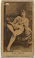 Le Daly, from the Actors and Actresses series (N171) for Old Judge Cigarettes, Goodwin & Company, Albumen photograph