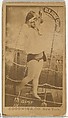 Almy, from the Actors and Actresses series (N171) for Old Judge Cigarettes, Goodwin & Company, Albumen photograph