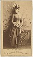Mrs. J.B. Potter, from the Actors and Actresses series (N171) for Old Judge Cigarettes, Goodwin & Company, Albumen photograph