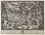 The Temptation of St. Anthony, Jacques Callot  French, Etching; third state of five (Lieure)