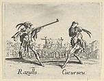 Razullo - Cucurucu, from "Balli di Sfessania" (Dance of Sfessania), Jacques Callot  French, Etching