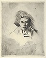 Self-Portrait, William M. Ivins Jr. American, Drypoint