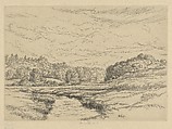 Tidal Pathway, Ernest Haskell  American, Etching