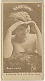 Annie Leslie, from the Actors and Actresses series (N171) for Old Judge Cigarettes, Goodwin & Company, Albumen photograph