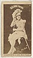 Ida Bell, from the Actors and Actresses series (N171) for Old Judge Cigarettes, Goodwin & Company, Albumen photograph