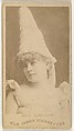 Annie Sutherland, from the Actors and Actresses series (N171) for Old Judge Cigarettes, Goodwin & Company, Albumen photograph