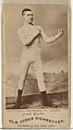 Jack Burke, from the Celebrities and Prizefighters series (N174) for Old Judge Cigarettes, Goodwin & Company, Albumen photograph