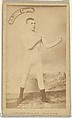 Jack Burke, from the Celebrities and Prizefighters series (N174) for Old Judge Cigarettes, Goodwin & Company, Albumen photograph