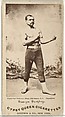 George Godfrey, from the Celebrities and Prizefighters series (N174) for Gypsy Queen Cigarettes, Goodwin & Company, Albumen photograph