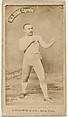 George La Blanche "The Marine", from the Celebrities and Prizefighters series (N174) for Old Judge Cigarettes, Goodwin & Company, Albumen photograph