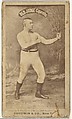 John L. Sullivan, from the Celebrities and Prizefighters series (N174) for Old Judge Cigarettes, Goodwin & Company, Albumen photograph