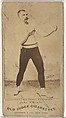 Jake Kilrain, from the Celebrities and Prizefighters series (N174) for Old Judge Cigarettes, Goodwin & Company, Albumen photograph