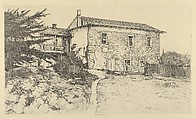 Stevenson's House, Ernest Haskell  American, Etching and engraving