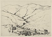 Wildcat Canyon, Ernest Haskell  American, Etching and engraving