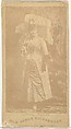 Lillian Russell, from the Actors and Actresses series (N171) for Old Judge Cigarettes, Goodwin & Company, Albumen photograph