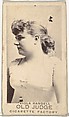 Viola Randell, from the Actors and Actresses series (N171) for Old Judge Cigarettes, Goodwin & Company, Albumen photograph