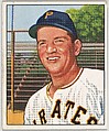 Wally Westlake, Outfielder, Pittsburgh Pirates, from the Picture Card Collectors Series (R406-4) issued by Bowman Gum, Issued by Bowman Gum Company, Commercial color lithograph