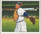 Mickey Owen, Catcher, Chicago Cubs, from the Picture Card Collectors Series (R406-4) issued by Bowman Gum, Issued by Bowman Gum Company, Commercial color lithograph