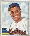 Gene Bearden, Pitcher, Cleveland Indians, from the Picture Card Collectors Series (R406-4) issued by Bowman Gum, Issued by Bowman Gum Company, Commercial color lithograph
