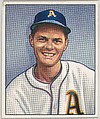 1954 Bowman Baseball Card #35 B Eddie Joost Quiz Answer 33 Philadelphia  Athletics GD