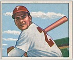 Andy Seminick, Catcher, Philadelphia Phillies, Philadelphia Phillies, from the Picture Card Collectors Series (R406-4) issued by Bowman Gum, Issued by Bowman Gum Company, Commercial color lithograph