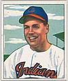 Dale Mitchell, Outfield, Cleveland Indians, from the Picture Card Collectors Series (R406-4) issued by Bowman Gum, Issued by Bowman Gum Company, Commercial color lithograph