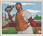 Bob Scheffing, Catcher, Cincinnati Reds, from the Picture Card Collectors Series (R406-4) issued by Bowman Gum, Issued by Bowman Gum Company, Commercial color lithograph