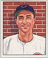 Johnny Wyrostek, Outfield, Cincinnati Reds, from the Picture Card Collectors Series (R406-4) issued by Bowman Gum, Issued by Bowman Gum Company, Commercial color lithograph