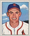 Johnny Lindell, Outfield, St. Louis Cardinals, from the Picture Card Collectors Series (R406-4) issued by Bowman Gum, Issued by Bowman Gum Company, Commercial color lithograph