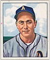 Carl Scheib, Pitcher, Philadelphia Athletics, from the Picture Card Collectors Series (R406-4) issued by Bowman Gum, Issued by Bowman Gum Company, Commercial color lithograph