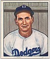 Jimmy Russell, Outfield, Brooklyn Dodgers, from the Picture Card Collectors Series (R406-4) issued by Bowman Gum, Issued by Bowman Gum Company, Commercial color lithograph