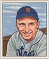 Dick Kryhoski, 1st Base, Detroit Tigers, from the Picture Card Collectors Series (R406-4) issued by Bowman Gum, Issued by Bowman Gum Company, Commercial color lithograph
