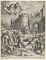 The Martyrdom of St Stephen, Cornelis Cort  Netherlandish, Engraving
