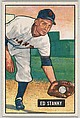 Ed Stanky, 2nd Base, New York Giants, from Picture Cards, series 5 (R406-5) issued by Bowman Gum, Issued by Bowman Gum Company, Commercial color lithograph