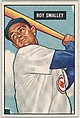 Roy Smalley, Shortstop, Chicago Cubs, from Picture Cards, series 5 (R406-5) issued by Bowman Gum, Issued by Bowman Gum Company, Commercial color lithograph