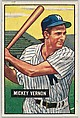 James Vernon, 1st Base, Washington Senators, from Picture Cards, series 5 (R406-5) issued by Bowman Gum, Issued by Bowman Gum Company, Commercial color lithograph