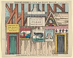 Scene 8, from Jack and the Giant Killer, Scenes for a Toy Theater, Benjamin Pollock British, Lithograph