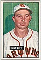Hank Arft, 1st Base, St. Louis Browns, from Picture Cards, series 5 (R406-5) issued by Bowman Gum, Issued by Bowman Gum Company, Commercial color lithograph