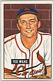 Ted Wilks, Pitcher, St. Louis Cardinals, from Picture Cards, series 5 (R406-5) issued by Bowman Gum, Issued by Bowman Gum Company, Commercial color lithograph