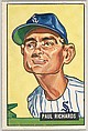Paul Richards, Manager, Chicago White Sox, from Picture Cards, series 5 (R406-5) issued by Bowman Gum, Issued by Bowman Gum Company, Commercial color lithograph