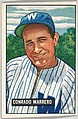 Conrado Marrero, Pitcher, Washington Senators, from Picture Cards, series 5 (R406-5) issued by Bowman Gum, Issued by Bowman Gum Company, Commercial color lithograph