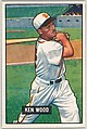 Ken Wood, Outfield, St. Louis Browns, from Picture Cards, series 5 (R406-5) issued by Bowman Gum, Issued by Bowman Gum Company, Commercial color lithograph