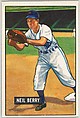 Neil Berry, Infield, Detroit Tigers, from Picture Cards, series 5 (R406-5) issued by Bowman Gum, Issued by Bowman Gum Company, Commercial color lithograph