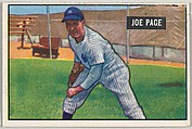 Joe Page, Pitcher, New York Yankees, from Picture Cards, series 5 (R406-5) issued by Bowman Gum, Issued by Bowman Gum Company, Commercial color lithograph