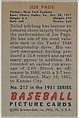 Issued by Bowman Gum Company | Joe Page, Pitcher, New York Yankees ...